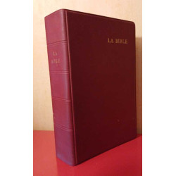 La Bible qui comprend l'ancien et le nouveau testament traduits...