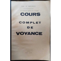 Cours complet de voyance