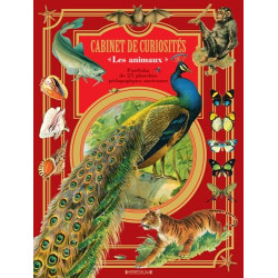 Cabinet de curiosités Animaux : Livre portfolio. 25 planches...