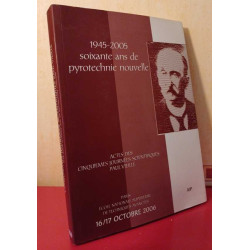 1945-2005 soixante ans de pyrotechnie nouvelle