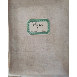 Ancienne Carte d'Etat Major Vosges I- 1/80000