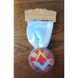 Bijou maçonnique rose croix loge Jose de San Martin . RER