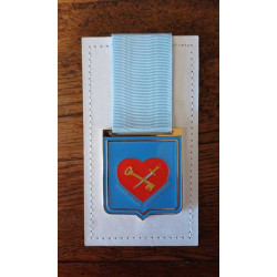 Bijou maçonnique R.L. La parfaite amitié OR,. de Niort 16/01/2010