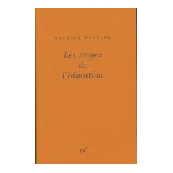 Les étapes de l'éducation