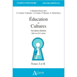 Education et cultures Occident chrétien (XIIe-mi XVe siècle). 2 tomes