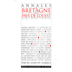 Annales de Bretagne et des Pays de l'Ouest - Tome 106 - Année...